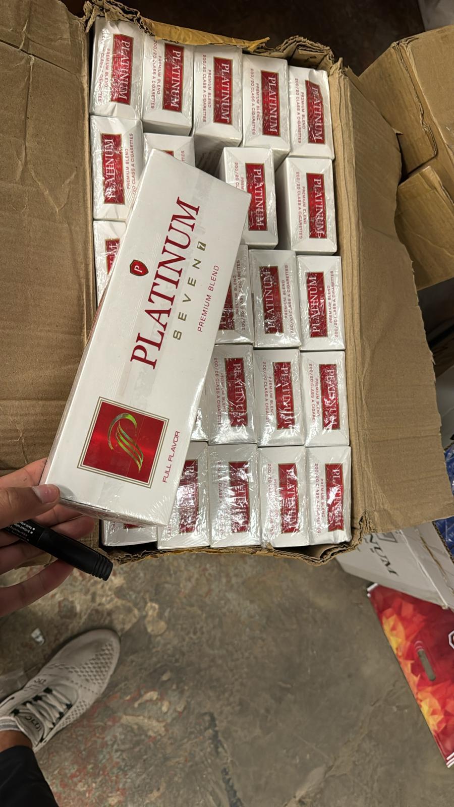 Platinum Seven Red Cigarettes Platinum Seven Red Cigarettes