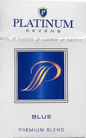 Platinum Seven Blue Cigarettes Platinum Seven Blue Cigarettes